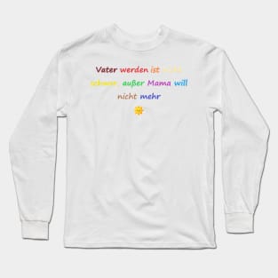 Alles Gute zum Vatertag Long Sleeve T-Shirt